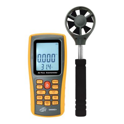 China : 20H (continuous use) BENETECH GM8902+ Multifunction Analysis Software Digital Wind Speed ​​Meter Anemometer 0~45m/s for sale