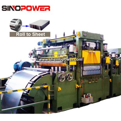 China Factory Automatic Steel Coil Cut To Length Line Machine Coil Cut To Length Machine Line for sale