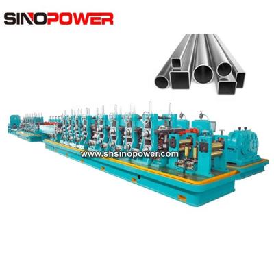 China building material; Construction ; Furniture Pipe Equipment MS Section High Frequency Welding Steel Hollow Pipe Making Machine Used Carbon Steel Welded Tube Mill for sale