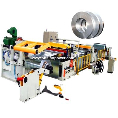 China Factory Standard Speed ​​Steel Coil Slitting Line Machine Cut Thick Steel Sheet Metal Slitting Line for sale