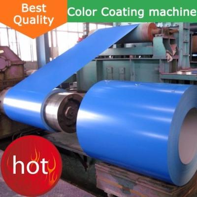 China Automatic Aluminum Metal Coating Machine Coil Color Aluminum Industrial Coating Line for sale