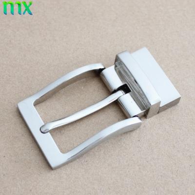 China Factory Custom Zinc Alloy Material Reversible Belt Buckle Reversible For Men's Belt for sale