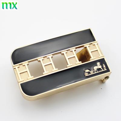 China Flat Belt Buckle Men's Belt Buckle Business Accessories Casual Belt Buckle for sale