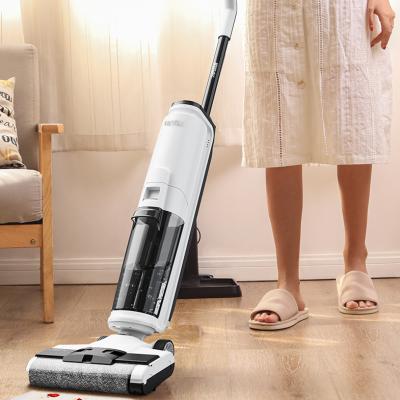 China Household Washing Vacuum Cleaner Cordless Detachable Battery Wet Dry Household for sale