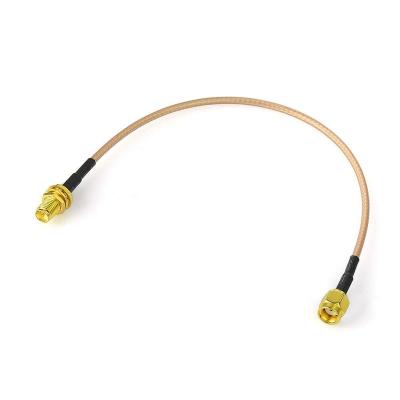 China Copper RF Cable RG178 SMA Male To Female SMA Antenna Extension Adapter Wire for sale