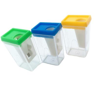 China Cute Kids Mini Manual Plastic Pencil Sharpener School Office School Stationery for sale