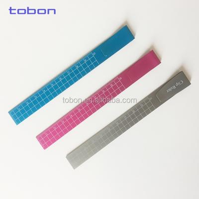 China Aluminum Metal BENCHMARK RULER Pocket Ruler for sale