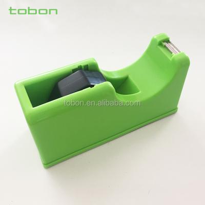 China Black Heavy Duty PS Tape Dispenser + Cement Desktop + Metal Plastic Tape Dispenser for sale