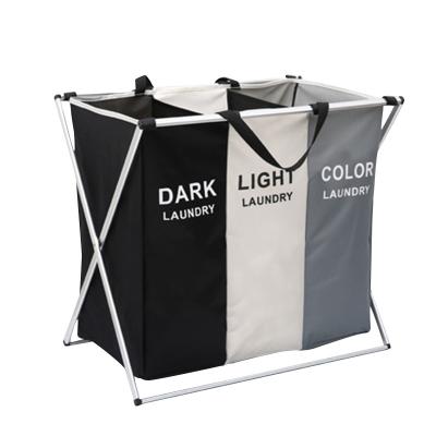 China CLASSIC High Quality Waterproof Portable Folding Bag Folding Cloth Storage Basket Bathroom Dirty Laundry Hamper for sale