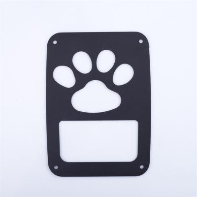 China Hot Selling High Quality Aluminum Stainless Steel Tail Light Lamp Lens Bezel Cover for sale