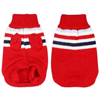 China Sustainable Custom Pet Knit Clothes For Pet Cute Clothes Hot Sale Pet Sweater for sale