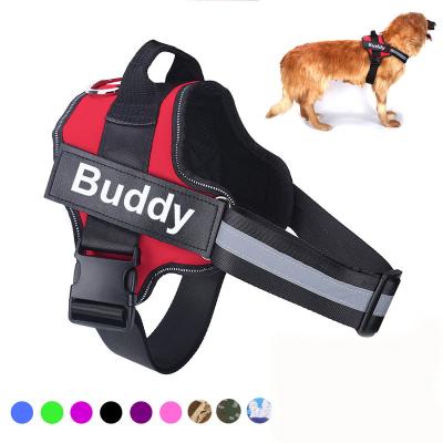 China Custom Organic Designer Padded Dog Life Vest Neoprene Harness Padded Para Perro Dog Harness for sale