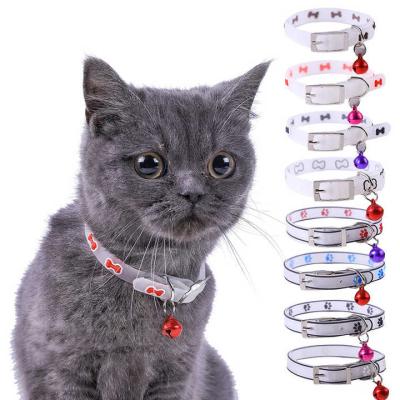 China Viable Led Flashing Cat Collar LOGO Brand Dog Collar Customizable Customizable Built-in Battery Light Dog for sale