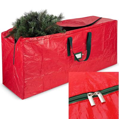 China Wholesale Waterproof Finished Christmas Tree Handbag Christmas Tree Storage Viable Waterproof Bag Storage Bag for sale