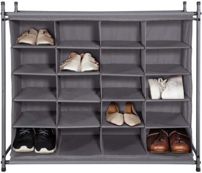 China Durable Dustproof Fabric Shoe Storage Cabinet Shoe Shelf Storage Organizer for sale