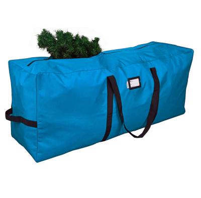 China Large Size Carry Bag Christmas Tree Storage Bag Customized Large Fabric Sustainable Christmas Tree Storage for sale