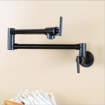 China Wall Mounted Brass Kitchen Sink Faucet Pot Filler Faucet Cold Water Thermostatic Faucets For Kitchen Sink for sale