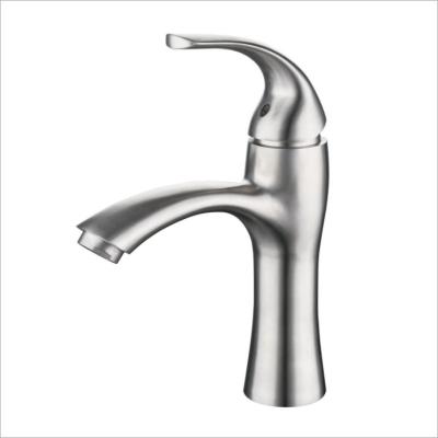 China Thermostatic Faucets 304 Stainless Steel Bathroom Sink Faucet Brushed Basin Mixer Taps Sink Faucet Basin Faucets For Bathroom Sink for sale