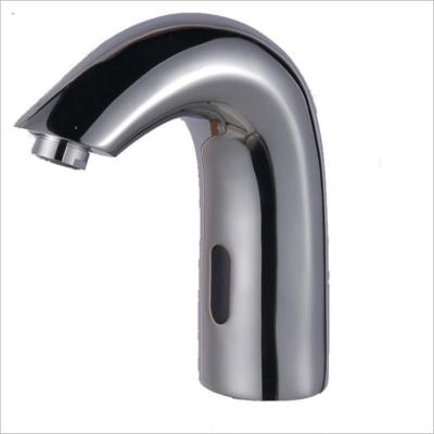 China Sense Faucets Basin Faucets Brass Touch Sensor Free Automatic Basin Taps Faucet Sensor Water Faucet For Bathroom Sink for sale