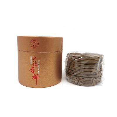 China Hot Selling Handmade Chinese Incense 4 Hours Incense Natural Coil With Sandalwood For Worship for sale