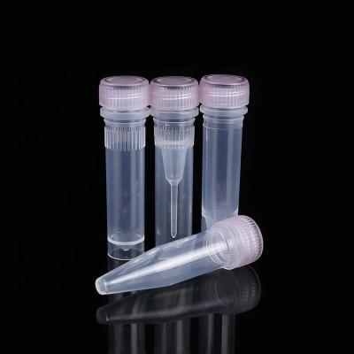 중국 1.5ml Conical Bottom Microcentrifuge Tube Sample Tube With Screw Hat 판매용