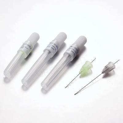 China 100pcs Disposable Endo 25MM Irrigation Needle Dental Consumables For Anesthesia Te koop