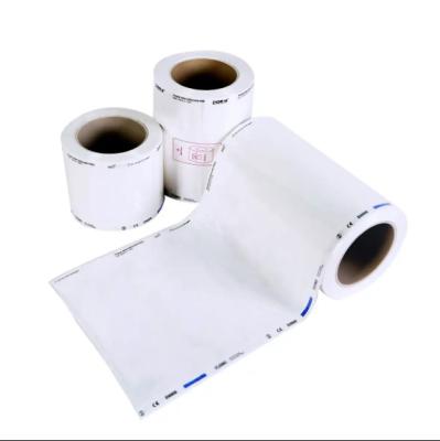 China 200mm*100mm Tyvek 2FS/1059B/1073B Medical Sterile Tyvek Pouches Reels Roll For Plasma Sterilization for sale