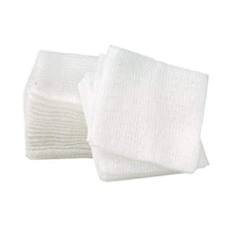 中国 Cotton gauze Swab mesh 18*15 wide 10cm,50cm,75cm,lightweight, soft fabric used to wound care or Face Wet Compress Care 販売のため