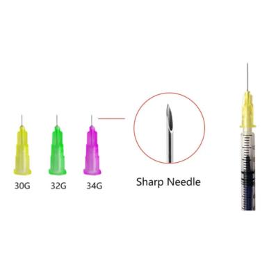 中国 Beauty Needles 34G 1.5MM 1.2MM medical micro multi needle for injection 販売のため