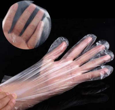 Китай HDPE GLOVE НЕСТЕРИЛЬНЫЕ Одноразовые водонепроницаемые, устойчивые к химическим веществам перчатки для обработки пищевых продуктов и промышленного использования продается