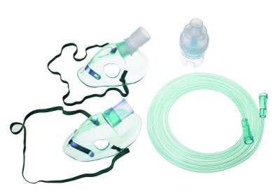 China Länglicher Ventilator-Zerstäuber Kit Pediatric Nebulizer Mask XL ISO13485 zu verkaufen