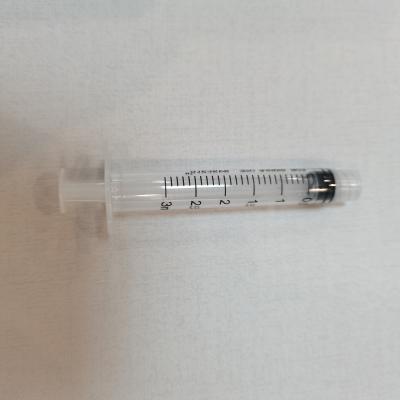 中国 EOによって注入のための3ml 3部の殺菌するLuerロックのスポイトの同心 販売のため