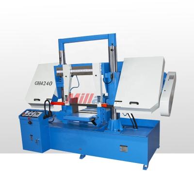 China Building material stores China factory supply direct horizontal column /Metal sawing machine double column saw GH4240 for sale