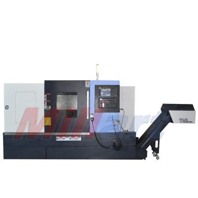 China Building Material Stores TCK5052 CNC Lathe Turning Machine, Slant Bed CNC Lathe with Hollow Hydraulic Chuck for sale