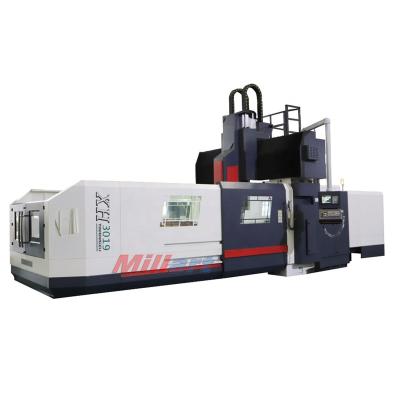 China Building material stores low price double column gantry CNC milling machine XH3019 with Taiwan ROYAL spindle for sale