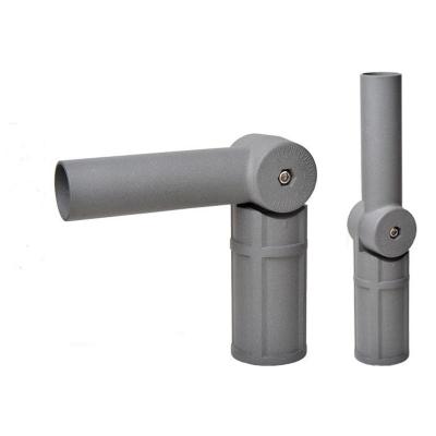 China Adjustable Street Light Adapter Aluminium Connector Die Arms Pole Mount Bracket à venda