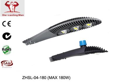 China IK09 Hight Power LED COB Street Light 180w Aluminum Die Casting Housing High Lumen Output Black Color for sale