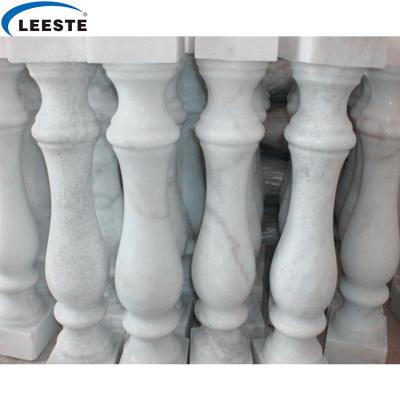 China Factory sale modern marble and granite stone baluster for stairs balustrade and balcony for sale