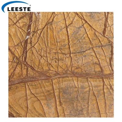 China Modern Rainforest Brown Marble Floor Tile For Home Decoration for sale