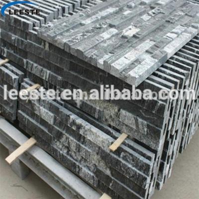 China Modern black and white wall cladding culture stones for sale