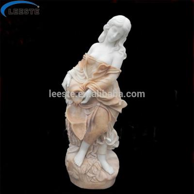 China Modern Abstract Stone Carving White Marble Angel Garden Venus Sculptures For Sale for sale