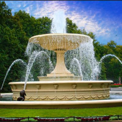 China Modern Cheap Nature Marble Stone Sculpture Water Garden Granite Fountain Ball In Outdoor for sale