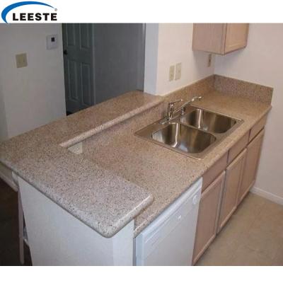 China Modern Cheap Customized Polished Prefab Granite Kitchen Countertops For Bathroom Decor for sale