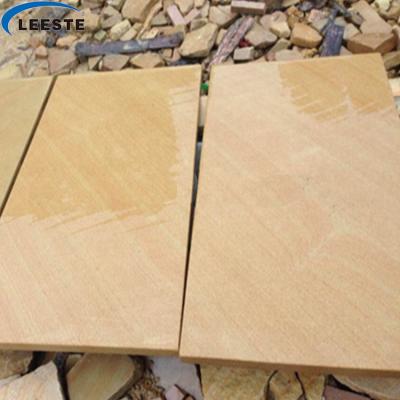 China Artistic and beautiful cantera vein modern beige wood sandstone for sale