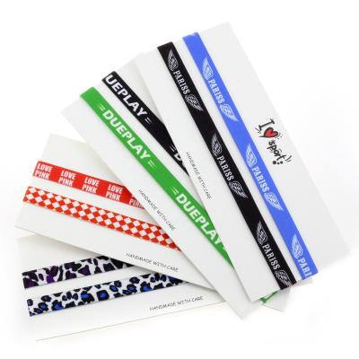 China Hair Accessories/Wholesale Custom Huihuang Thin Head Band Wristband/Ribbon No Slip Sporty Sports Hair Elastic Bands For Boys And Girls Women Men for sale