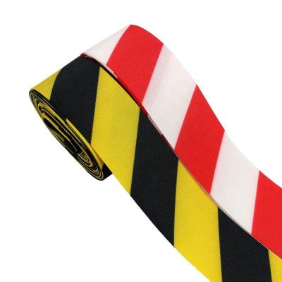 China Double Face Warning Tape Yellow And Black Caution Tape And Danger Tape Color Tape Warning Tape for sale