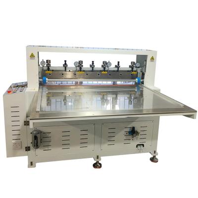 China High Quality Easy Operation Mode Sjcq-Xz600Xy Style Automatic Revolving Head Cutting Machine For Cutting Materials for sale