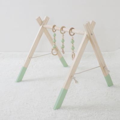 China Sight Eco-Friendly Natural Indoor Wooden Baby Gym Game Beech Prize Maker Wooden Game Toy for sale