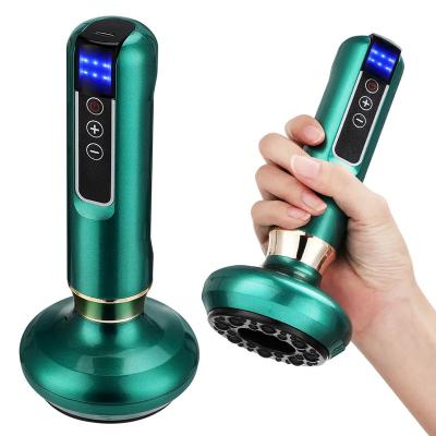 China Hot Selling Electric Charging Guasha Body Massager Painless Heating Canning Scraping Vacuum Cans Home Use For Muscle Relax for sale