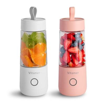 China Car Factory Price Mini Portable Fruit Juicer USB Rechargeable Maker Blender Machine Sports Bottle for sale